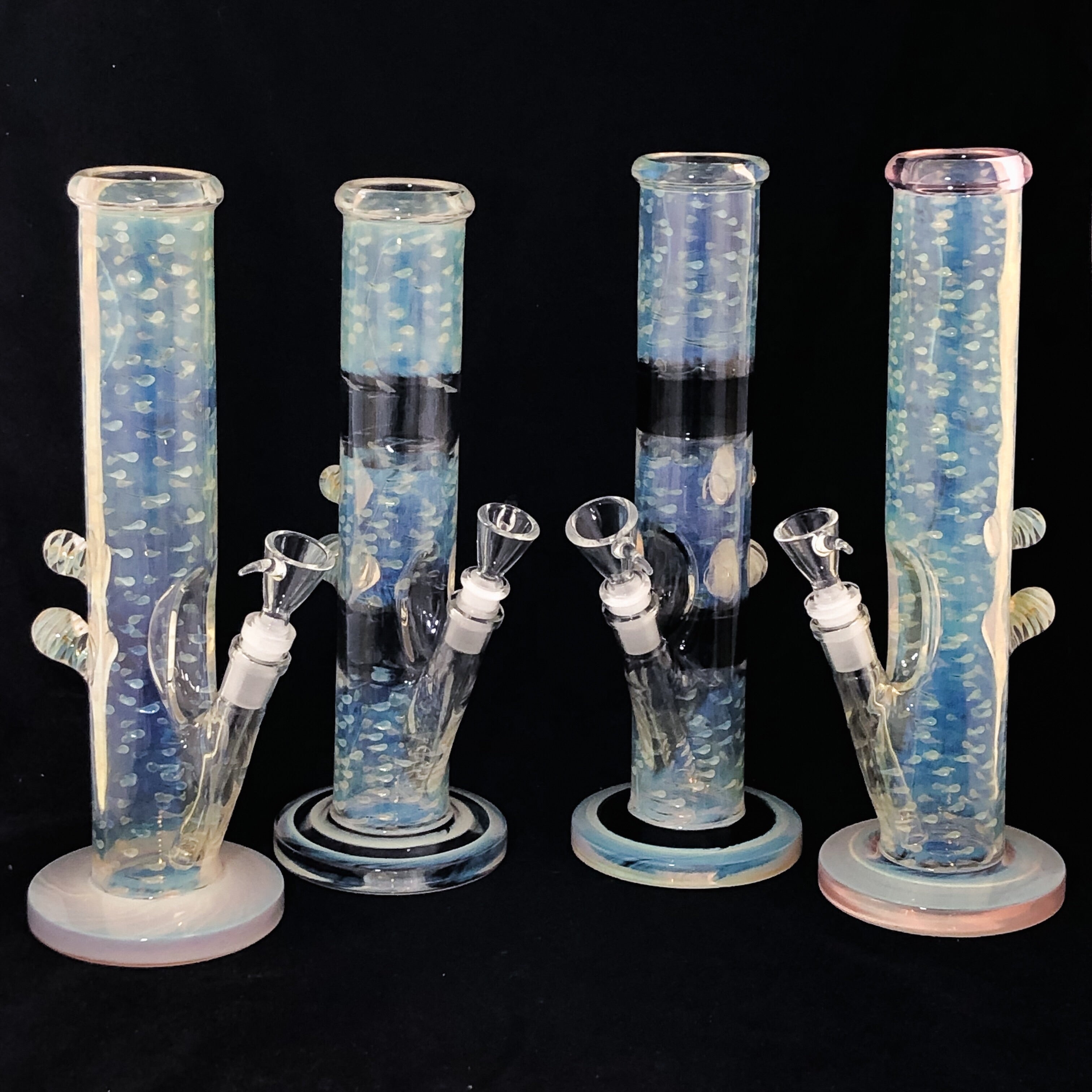 JDFM - 12” Tall Fully Fumed Bubble-Trap Watperipipe