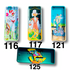 Long Metal Trays - Art On the Back and Front - With 3D cover