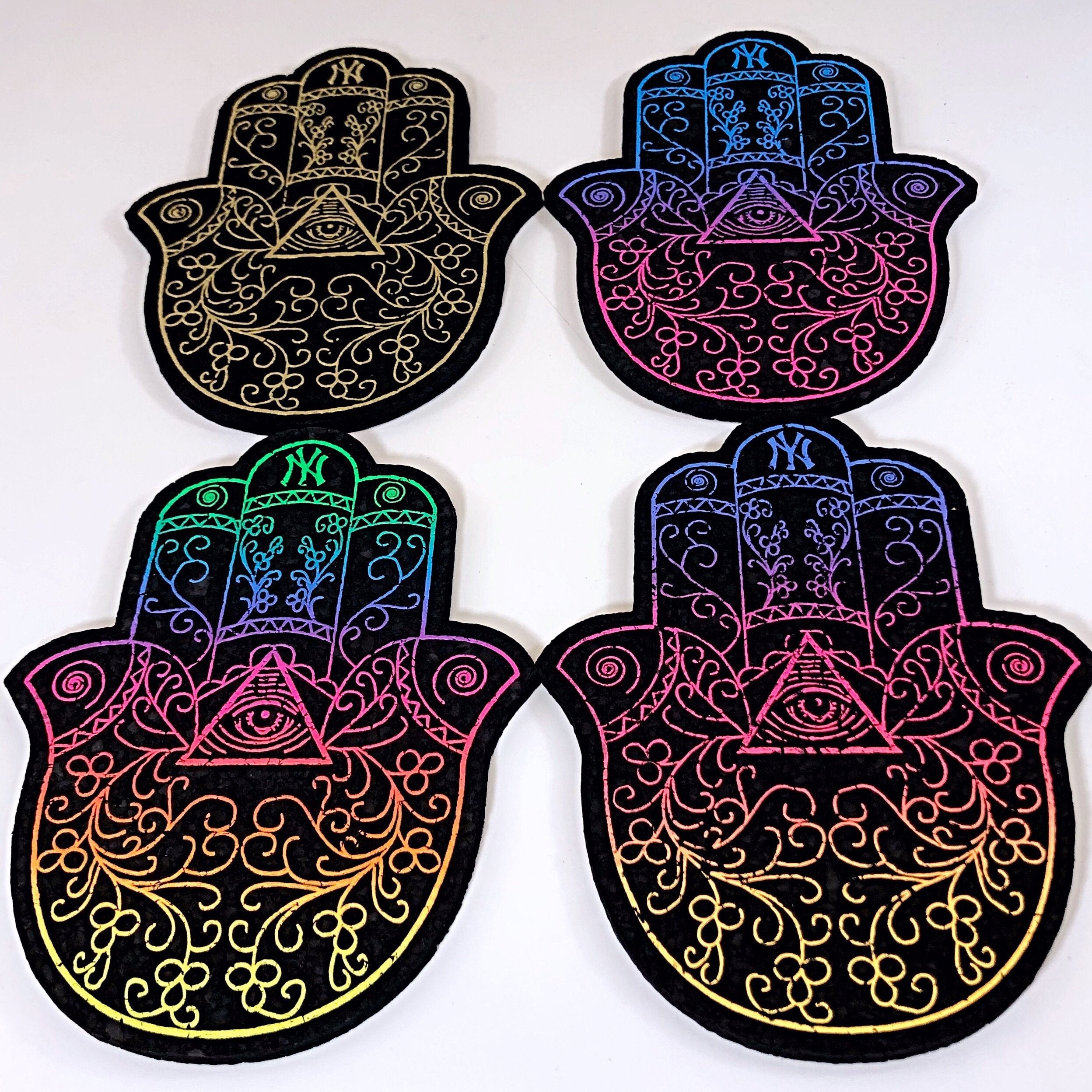 Illuminati Hamsa Mood Mat