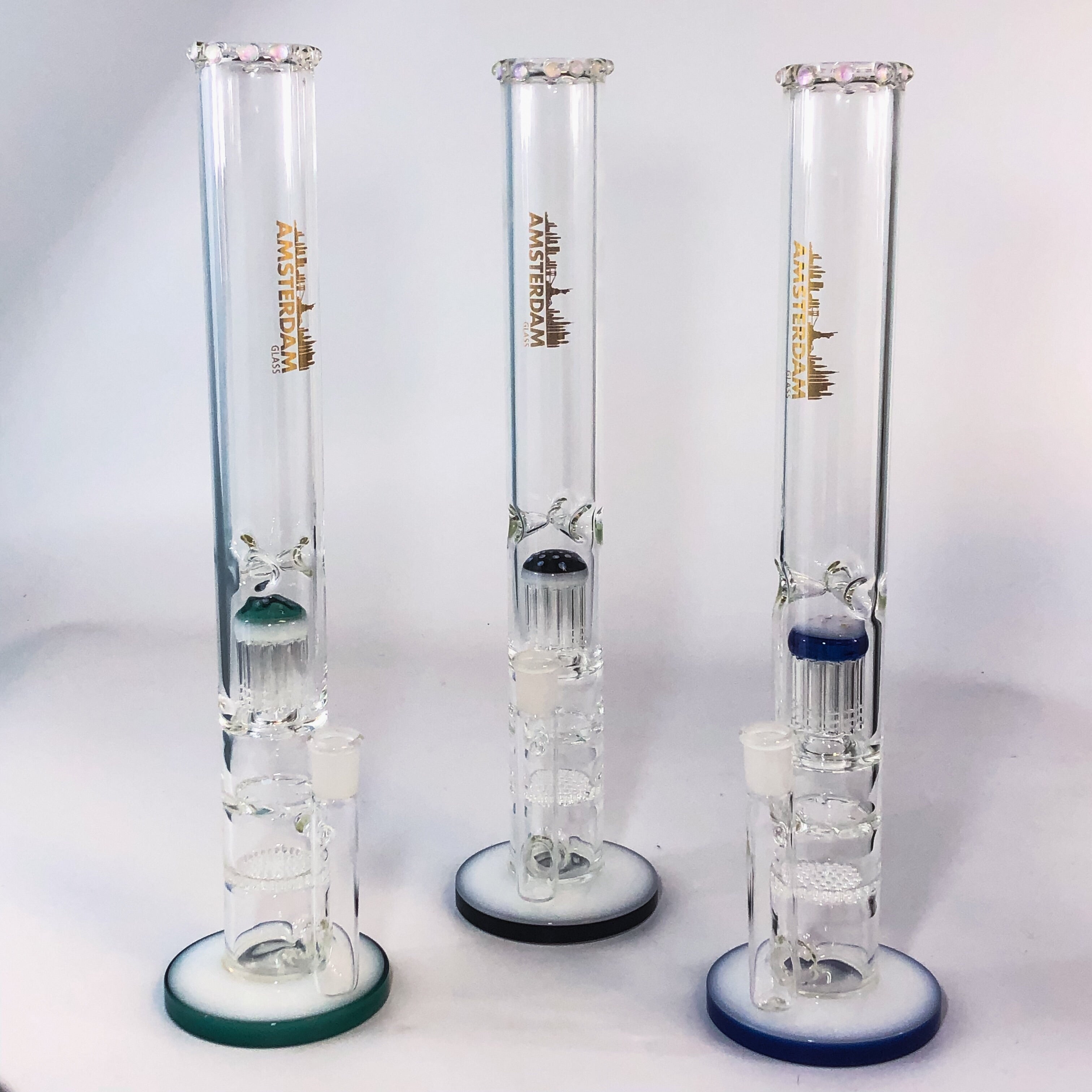 K 18THT - 18” Waterpipe with Honeycomb to Turbine to Tree